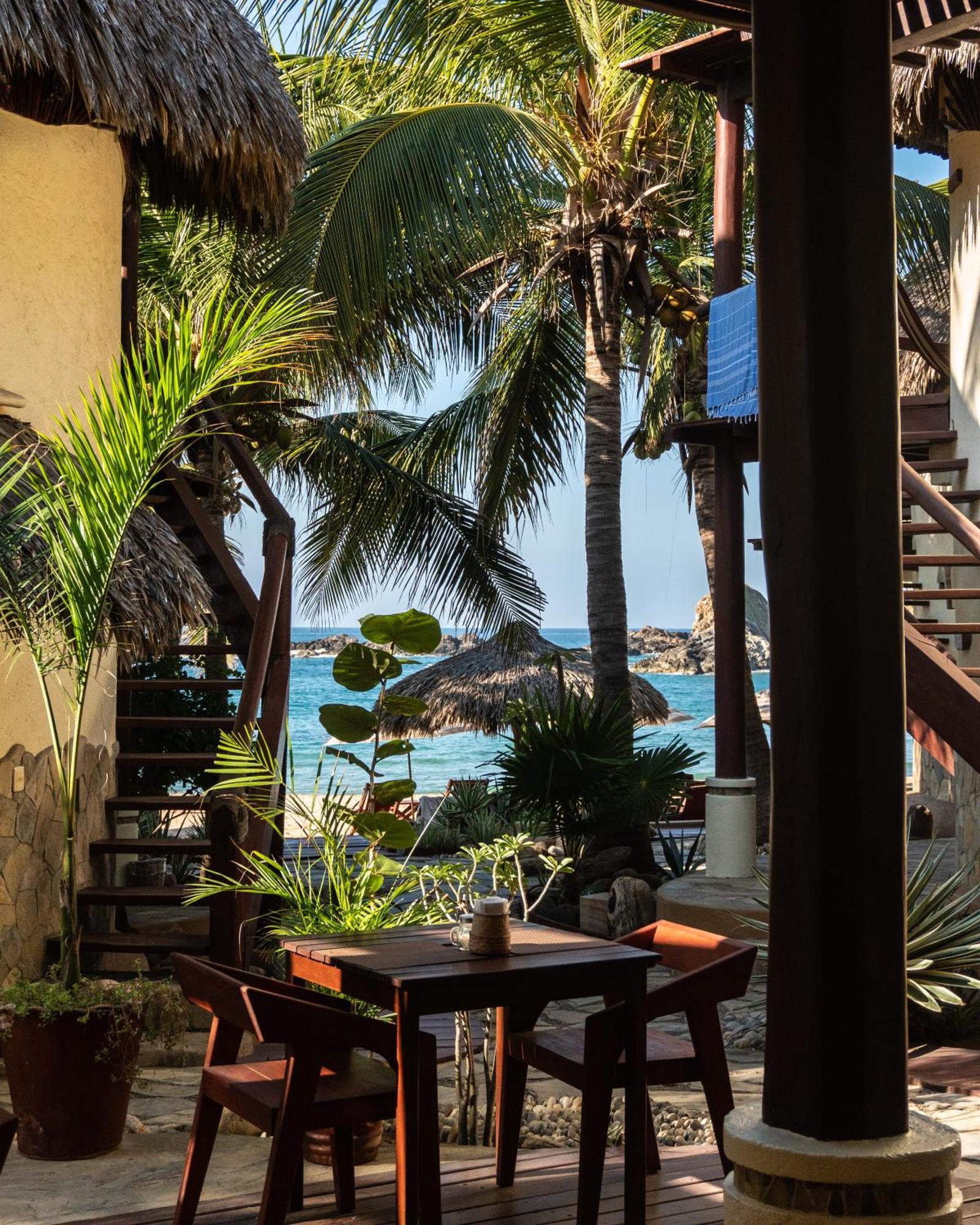Cabanas Punta Placer San Agustinillo Exterior foto